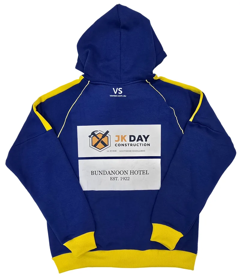 BRFC custom cotton zip-up hoodie, made by CustomHoodie (VS Wear)