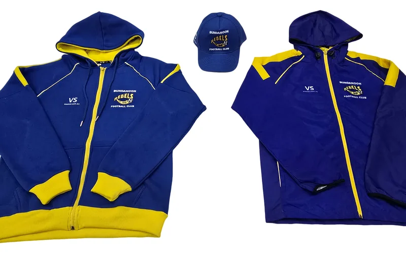 BRFC custom cotton zip-up hoodie and jacket, made by CustomHoodie (VS Wear)