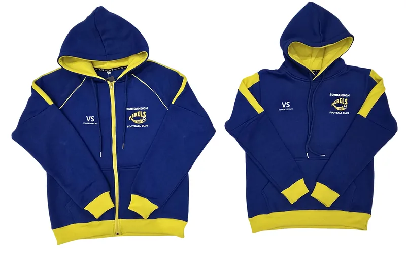 BRFC custom cotton zip-up hoodie and jacket, made by CustomHoodie (VS Wear)