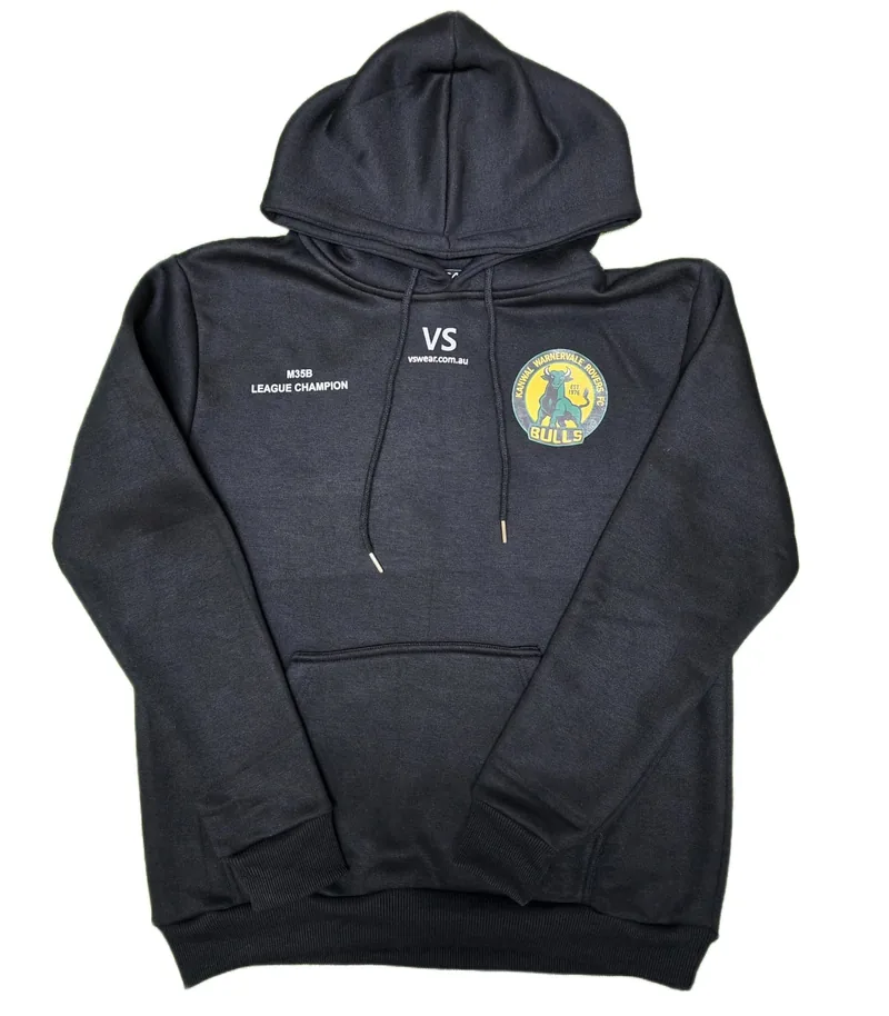 Kanwal Warnervale Rovers FC custom cotton hoodie, made by CustomHoodie (VS Wear)